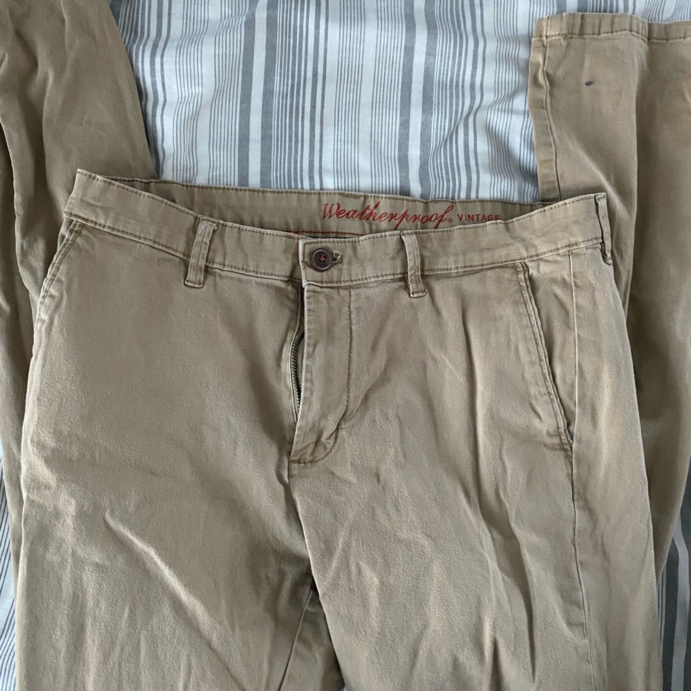 Mens Pants Lot Lululemon athletica and Weatherproof khakis